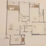 Gurukrupa Ekam Andheri West Mumbai 3 BHK Layout Plan 2