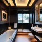 Gurukrupa Ekam 3 BHK Andheri West Mumbai Luxury Stone Bathroom