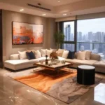 Gurukrupa Ekam 3 BHK Andheri West Mumbai Luxury Living Room