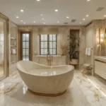 Lodha Khopoli Villas 3 BHK Grand Marble Bathroom