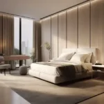 Rustomjee Stella Bandra East 3 BHK Bedroom With Study Area