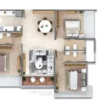 Sugee Gaurav 2 BHK 3 BHK Dadar Mumbai 3 BHK Plan