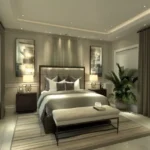Supreme Arthouse Bandra West 5 BHK Soft Tone Bedroom