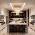 Supreme Arthouse Bandra West 5 BHK Luxury Island Kitchen