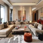 Supreme Arthouse Bandra West 5 BHK Grand Living Room