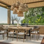 Ananta by Avas 5 BHK Villas Avas Alibaug Dining Room with View of Greenery