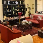 4 BHK Rehem Mansion Cusrow Baug Colaba Living Room With Two Sofas And Center Table