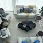 4 BHK Gulmohar Villa Avas Living Alibaug Living Room View from Top