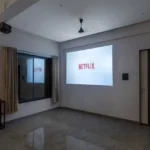 5 BHK Villa Khatri Park Lonavala Projector Screen Blackout Curtains Theatre