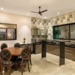 5 BHK Villa Khatri Park Lonavala Pendant Lights Island Kitchen