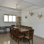 6 BHK Villa Deccan Hills Lokhandwala Complex Khandala Lonavala Wooden Dining Table Long Seating Living Room
