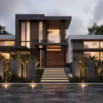 Ascenta Basalt Hills Karjat Villa Plot Flat Roof Glass Facade Villa Exterior