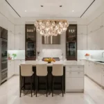 Chandak Highscape City Chembur 3 BHK Kitchen With Island And Cabinets