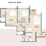 Chandak Highscape City Chembur Royale 2 BHK Layout