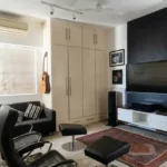 Dolphin Apartment Sea Facing Colaba 3 BHK Family Room With TV Unit