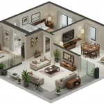 Embassy Citadel Worli Mumbai 4 BHK Floor Plan