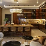 Empire Tower Grant Rd 3 BHK Kitchen Island Counter Layout