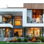 Aero Estate Khopoli Large Windows Minimal Facade Villa Exterior