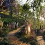 Aero Estate Khopoli Stone Path Garden