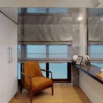 Hubtown Celeste Worli 2 BHK Study Area With Desk And Window