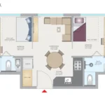 Hubtown Celeste Worli Smart 2 BHK Floor Plan
