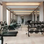 Hubtown Celeste Worli Gymnasium With Treadmills And Weight Racks