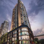 K Raheja Antares JVLR LBS Road Glass Facade Retail Podium Building View