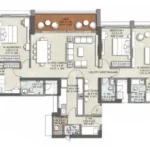 Kalpataru Advay Borivali West 4 BHK Apartment Layout