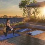 Mesacon Green Andheri West Rooftop Yoga Deck