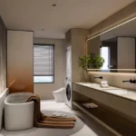 Mesacon Greens Andheri West 3 BHK Elegant Bathroom