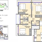 Mesacon Greens Andheri West 3 BHK Floor Plan Type 5