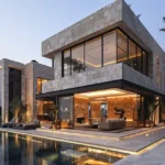 Neoliv Khopoli Plots Villas Flat Roof Glass Facade Infinity Pool