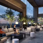 Paradigm Anantaara Borivali Outdoor Lounge Seating With City View