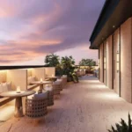 Paradigm Superstar Bandra West Glass Facade Column Lighting Sky Lounge