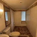 Raheja Windermere Andheri West 4.5 BHK Clean Modern Marble Bathroom