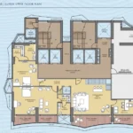 Thakker Group Sea Face House Worli 5 BHK Duplex Upper Floor Plan
