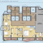 Thakker Group Sea Face House Worli 6 BHK Duplex Upper Floor Plan