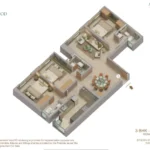 Westwood Adcore Andheri West 3 BHK Type 2 Floor Plan