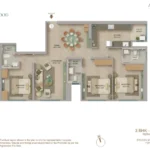 Westwood Adcore Andheri West 3 BHK Type 1 Floor Plan