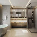 Westwood Adcore Andheri West Frameless Shower Floating Vanity Bathroom