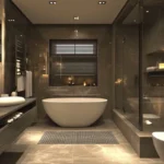 Westwood Adcore Andheri West Freestanding Tub Glass Shower Bathroom