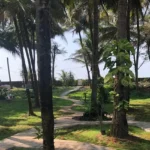 Beachfront Villa Kashid Front Lawns leading to Kashid Beach