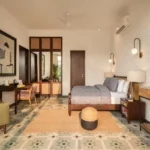 La Sierra Vagator Villa Pool With Metal Ladder