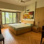 Sea Cliff Gandhigram Road Juhu 4 BHK Bedroom With Window And Curtains
