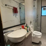 Sea Cliff Gandhigram Road Juhu 4 BHK Bathroom With Sink And Wall Mounted Toilet
