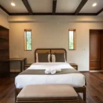 4 BHK Villa Agarsure Alibaug Bedroom With Bed And Study Desk