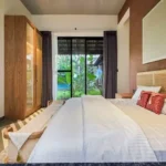 4 BHK Villa Siolim Bardez North Goa Bedroom With Double Bed Facing Garden Doors