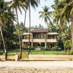 4 BHK Villa Kihim Beach Alibaug View from the Sandy Beach