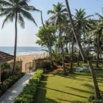 4 BHK Beachfront Villa Kihim Beach Alibaug Aerial View