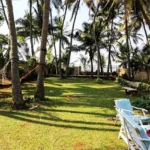 4 BHK Beachfront Villa Sale Kihim Beach Alibaug Front Yard with Lawns